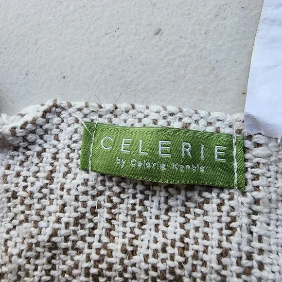 Celerie Kemble White & Gray Decorative Tapestry Mateo Throw India 50" x 60" - Picture 15 of 15